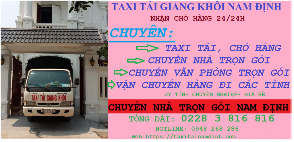 Taxi Tải Giang Khôi - Vận tải trọn gói